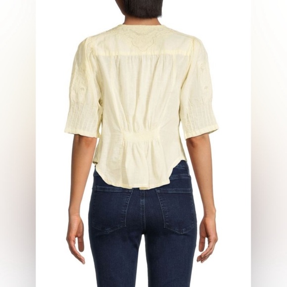 Free People Laurie Embroidered Blouse - Picture 3 of 7